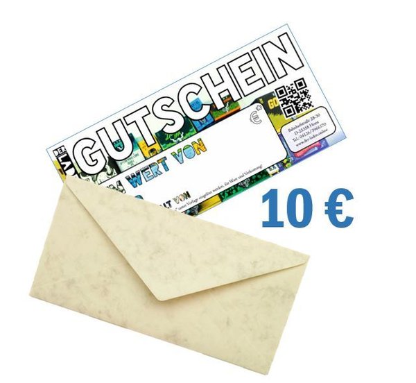 10-EURO - GUTSCHEIN