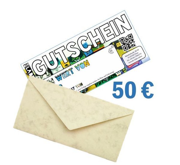 50 EURO - GUTSCHEIN