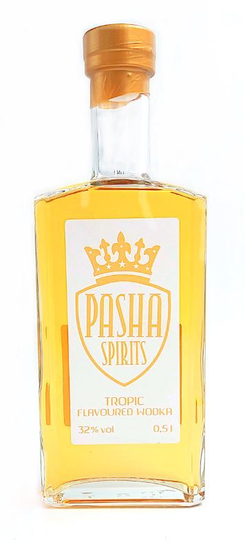 Pasha Spirits - Tropic flavoured Wodka by Calvin Kleinen
