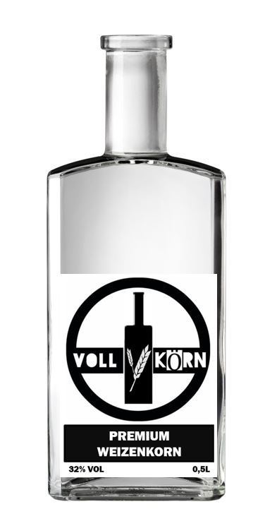 VollKörn - Premium Kornbrand 500ml - in Planung
