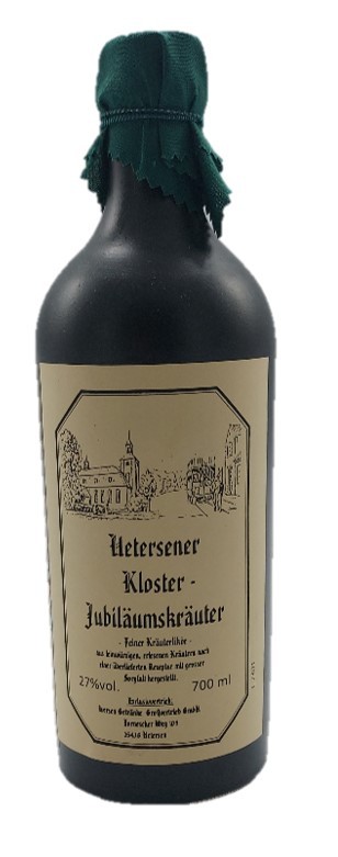 Uetersener Kloster Jubiläumskräuter  700ml 27% Vol