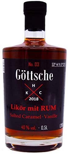 Göttsche Nr. 3 Likör mit Rum Salted Caramel Vanille 40% vol. 0,5l